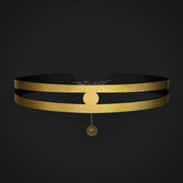 Halsband „Auge des Mondes“